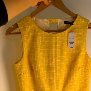 Brooks brothers yellow dress